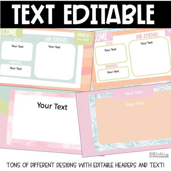 Marbled Pastel Google Slides and PowerPoint Templates Marbled Pastel Google Slides and PowerPoint Templates