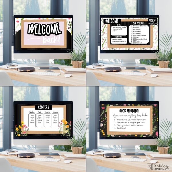 Wildflowers Google Slides and PowerPoint Templates Wildflowers Google Slides and PowerPoint Templates