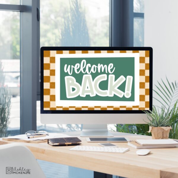 Modern Check Classroom Decor Bundle Modern Check Classroom Decor Bundle