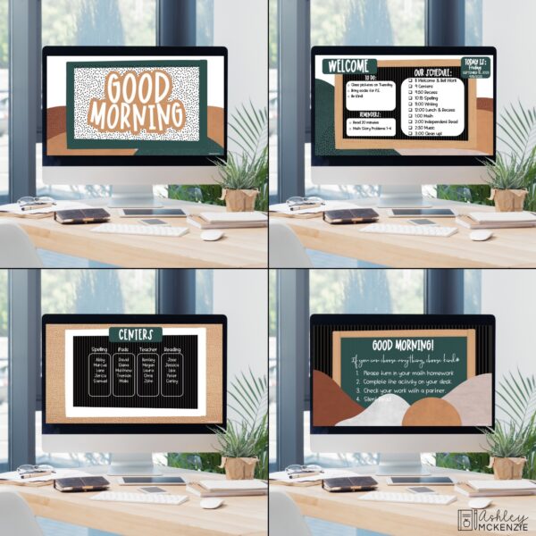 Abstract Landscape Classroom Decor Bundle Abstract Landscape Classroom Decor Bundle