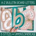 Modern Plaid Back to School Bulletin Board, Posters, A-Z Letters, and Door Decor Bundle
