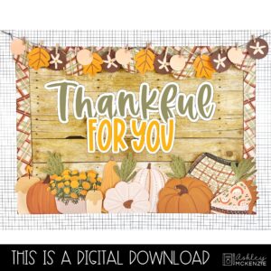 Modern Thanksgiving Bulletin Board Kit Modern Thanksgiving Bulletin Board Kit