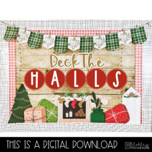 Modern Christmas Bulletin Board Kit