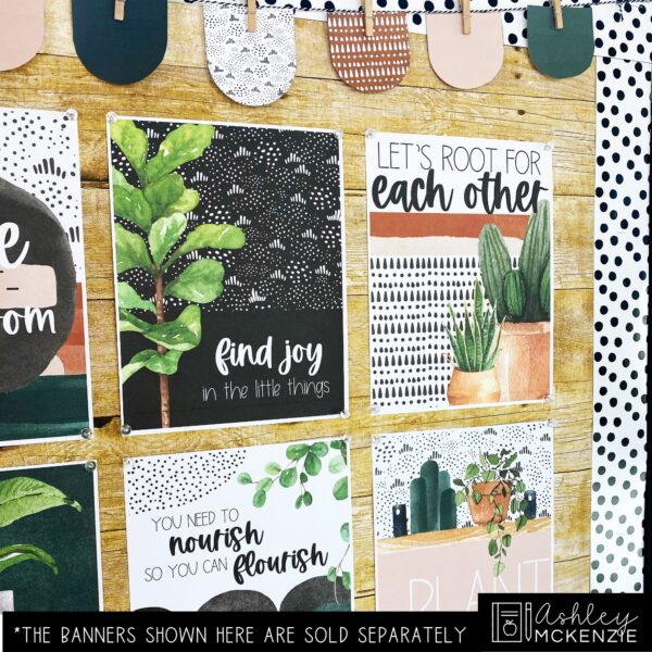 Plant Life Classroom Decor | Classroom Posters - Editable! Plant Life Classroom Decor | Classroom Posters - Editable!