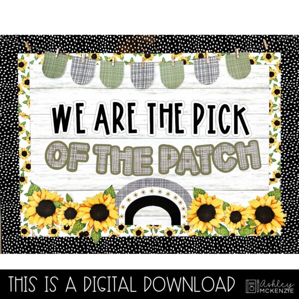 Fall Sunflowers Bulletin Board Kit Fall Sunflowers Bulletin Board Kit