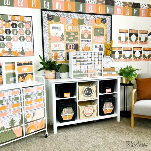 Camping Adventure Classroom Decor Bundle Camping Adventure Classroom Decor Bundle