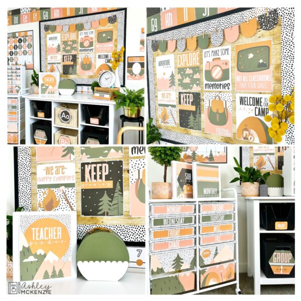 Camping Adventure Classroom Decor Bundle Camping Adventure Classroom Decor Bundle