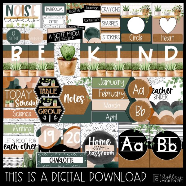Plant Life Classroom Decor Bundle Plant Life Classroom Decor Bundle