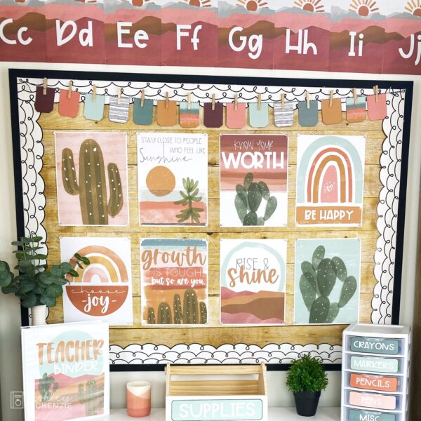 Boho Desert Classroom Decor Bundle Boho Desert Classroom Decor Bundle