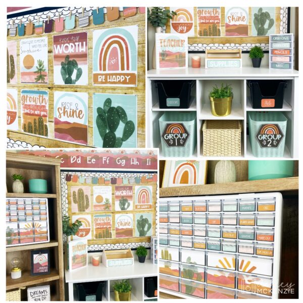 Boho Desert Classroom Decor Bundle Boho Desert Classroom Decor Bundle