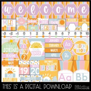 Hello Sunshine Classroom Decor Bundle