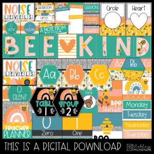 Honey Bee Classroom Decor Bundle Honey Bee Classroom Decor Bundle