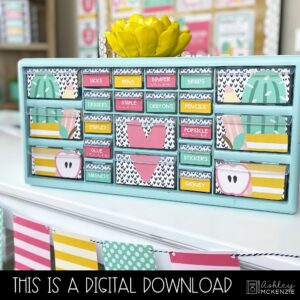 School Supplies Classroom Decor Bundle