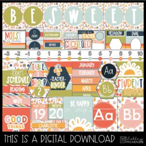 Modern Fruity Classroom Decor Bundle Modern Fruity Classroom Decor Bundle