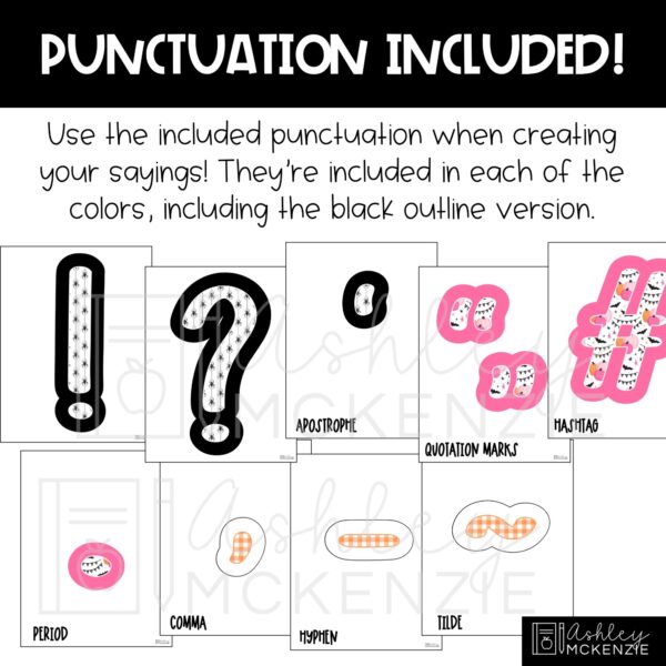 Halloween Boo Street Primary Font A-Z Bulletin Board Letters, Punctuation, and Numbers Halloween Boo Street Primary Font A-Z Bulletin Board Letters, Punctuation, and Numbers