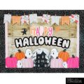 Halloween Boo Street Bulletin Board, Posters, A-Z Letters, and Google Slides Templates Bundle
