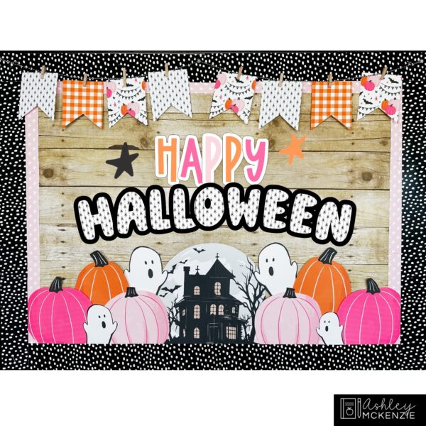 Halloween Boo Street Bulletin Board, Posters, A-Z Letters, and Google Slides Templates Bundle Halloween Boo Street Bulletin Board, Posters, A-Z Letters, and Google Slides Templates Bundle