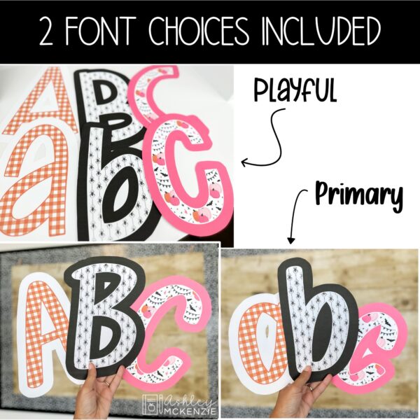 Halloween Boo Street Bulletin Board, Posters, A-Z Letters, and Google Slides Templates Bundle Halloween Boo Street Bulletin Board, Posters, A-Z Letters, and Google Slides Templates Bundle