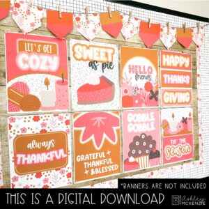 Cozy Thanksgiving Classroom Decor | Classroom Posters – Editable! Cozy Thanksgiving Classroom Decor | Classroom Posters - Editable!