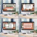 Christmas City Google Slides and PowerPoint Templates
