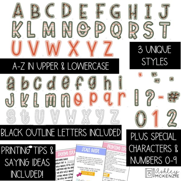 Christmas City A-Z Bulletin Board Letters, Punctuation, and Numbers Christmas City A-Z Bulletin Board Letters, Punctuation, and Numbers