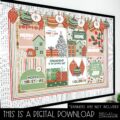 Christmas City Classroom Decor | Classroom Posters - Editable!