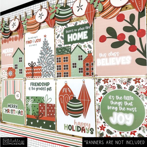 Christmas City Classroom Decor | Classroom Posters - Editable! Christmas City Classroom Decor | Classroom Posters - Editable!