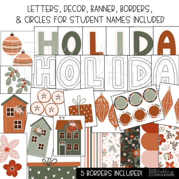 Christmas City Bulletin Board Kit Christmas City Bulletin Board Kit