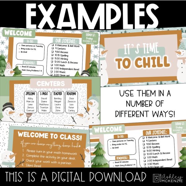 Winter Chill Google Slides and PowerPoint Templates Winter Chill Google Slides and PowerPoint Templates