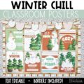 Winter Chill Classroom Decor | Classroom Posters - Editable!