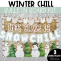 Winter Chill Bulletin Board Kit