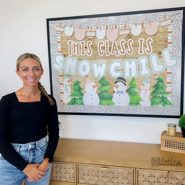 Winter Chill Bulletin Board Kit Winter Chill Bulletin Board Kit
