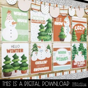 Winter Chill Bulletin Board, Posters, A-Z Letters, and Google Slides Templates Bundle – Seasonal Classroom Decor Winter Chill Bulletin Board, Posters, A-Z Letters, and Google Slides Templates Bundle - Seasonal Classroom Decor