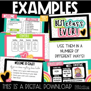 Neon Brights Google Slides and PowerPoint Templates Neon Brights Google Slides and PowerPoint Templates
