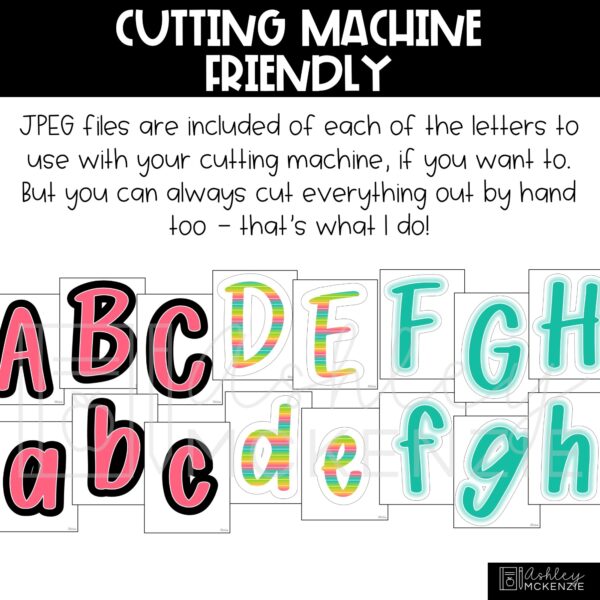 Neon Brights Primary Font A-Z Bulletin Board Letters, Punctuation, and Numbers Neon Brights Primary Font A-Z Bulletin Board Letters, Punctuation, and Numbers