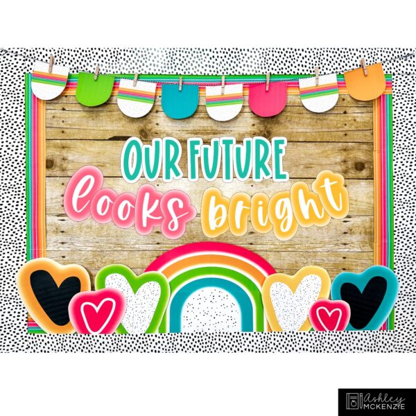 Neon Brights Back to School Bulletin Board Kit Neon Brights Back to School Bulletin Board Kit