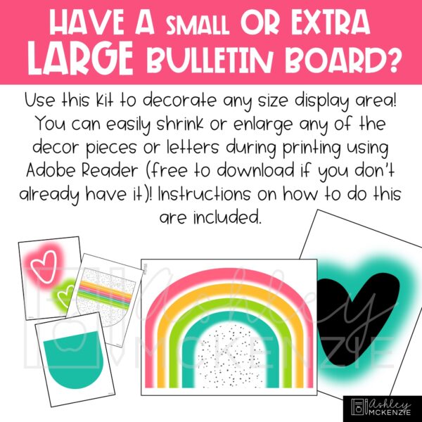 Neon Brights Back to School Bulletin Board Kit Neon Brights Back to School Bulletin Board Kit
