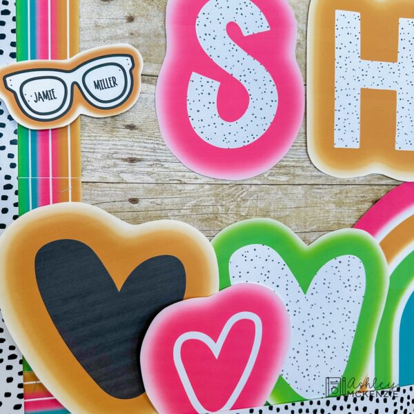 Neon Brights Back to School Bulletin Board Kit Neon Brights Back to School Bulletin Board Kit