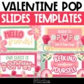 Valentine Pop Google Slides and PowerPoint Templates