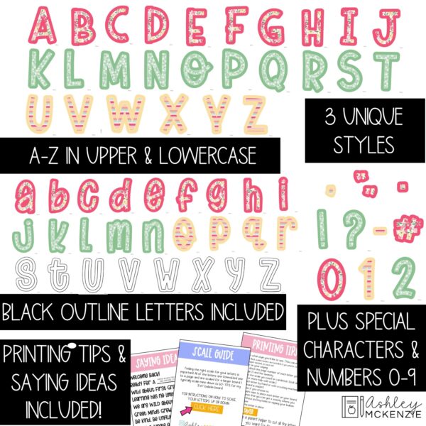 Valentine Pop A-Z Bulletin Board Letters, Punctuation, and Numbers Valentine Pop A-Z Bulletin Board Letters, Punctuation, and Numbers