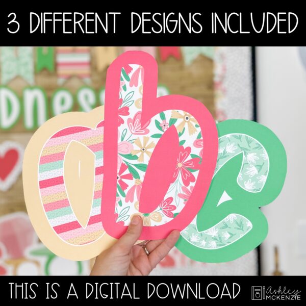 Valentine Pop Primary Font A-Z Bulletin Board Letters, Punctuation, and Numbers Valentine Pop Primary Font A-Z Bulletin Board Letters, Punctuation, and Numbers