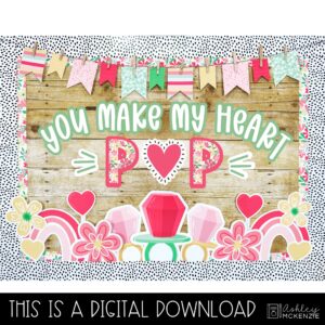 Valentine Pop Bulletin Board Kit