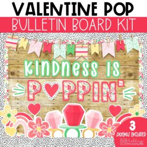Valentine Pop Bulletin Board Kit