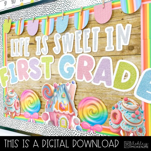 Pastel Sweets Back to School Bulletin Board Kit Pastel Sweets Back to School Bulletin Board Kit