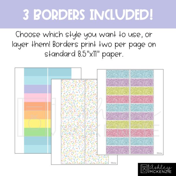Pastel Sweets Back to School Bulletin Board Kit Pastel Sweets Back to School Bulletin Board Kit