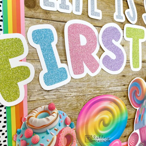 Pastel Sweets Back to School Bulletin Board Kit Pastel Sweets Back to School Bulletin Board Kit