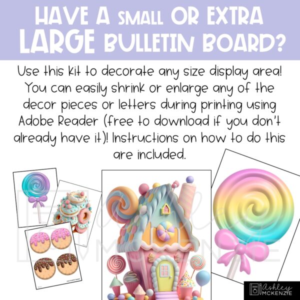 Pastel Sweets Back to School Bulletin Board Kit Pastel Sweets Back to School Bulletin Board Kit