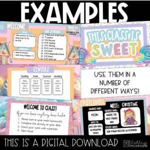 Pastel Sweets Google Slides and PowerPoint Templates