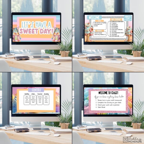 Pastel Sweets Google Slides and PowerPoint Templates Pastel Sweets Google Slides and PowerPoint Templates