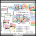 Pastel Sweets Classroom Decor Bundle